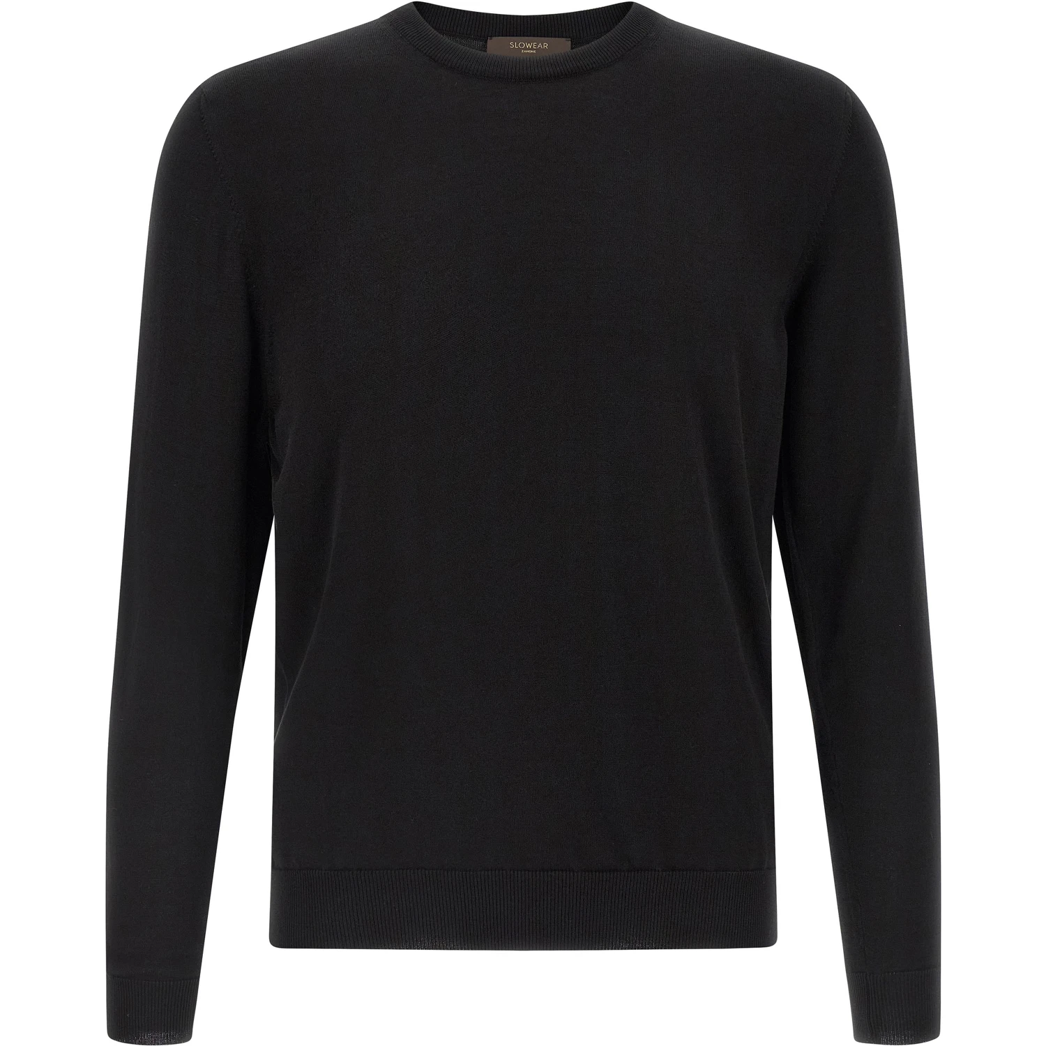 Black Cotton Cardigan