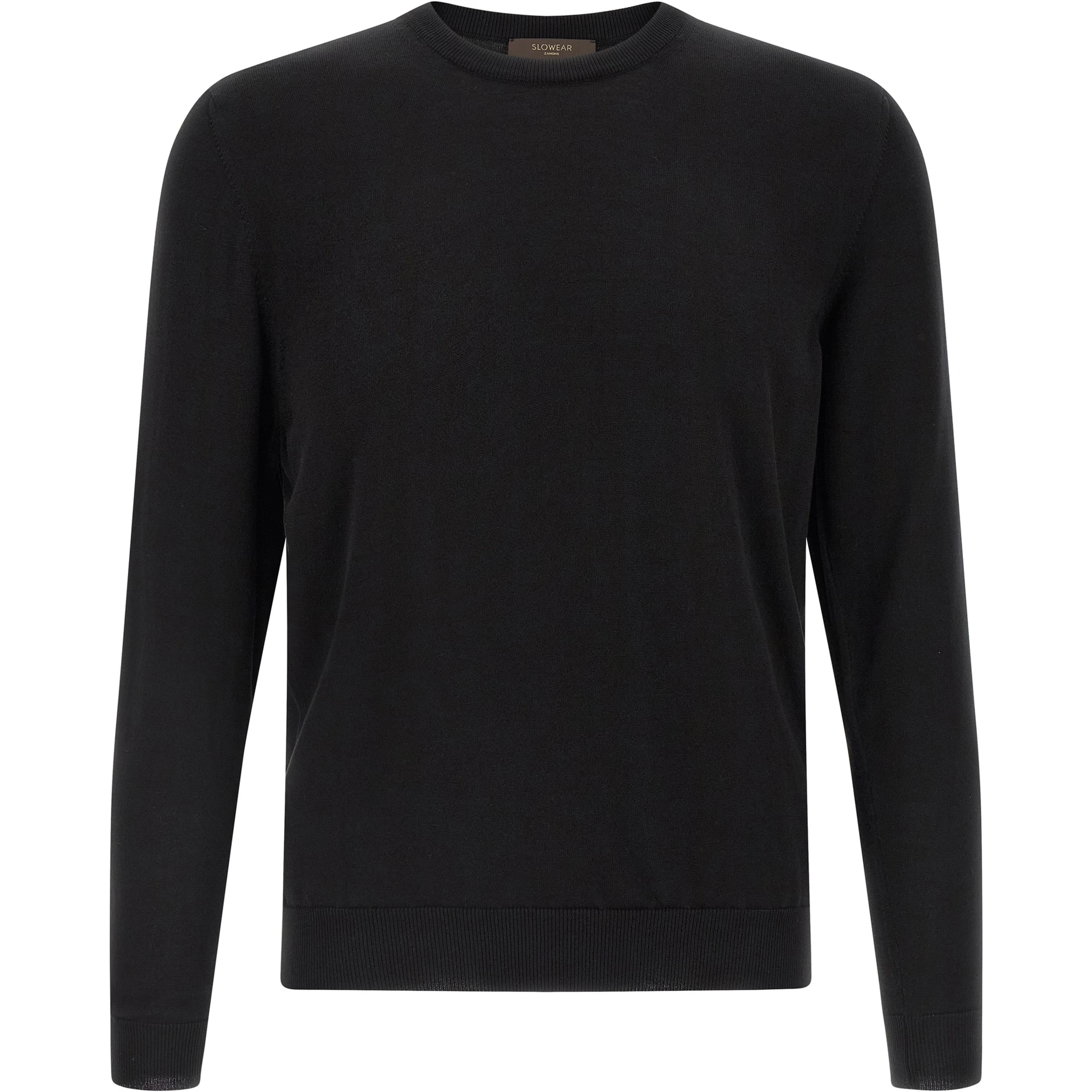 Black Cotton Cardigan