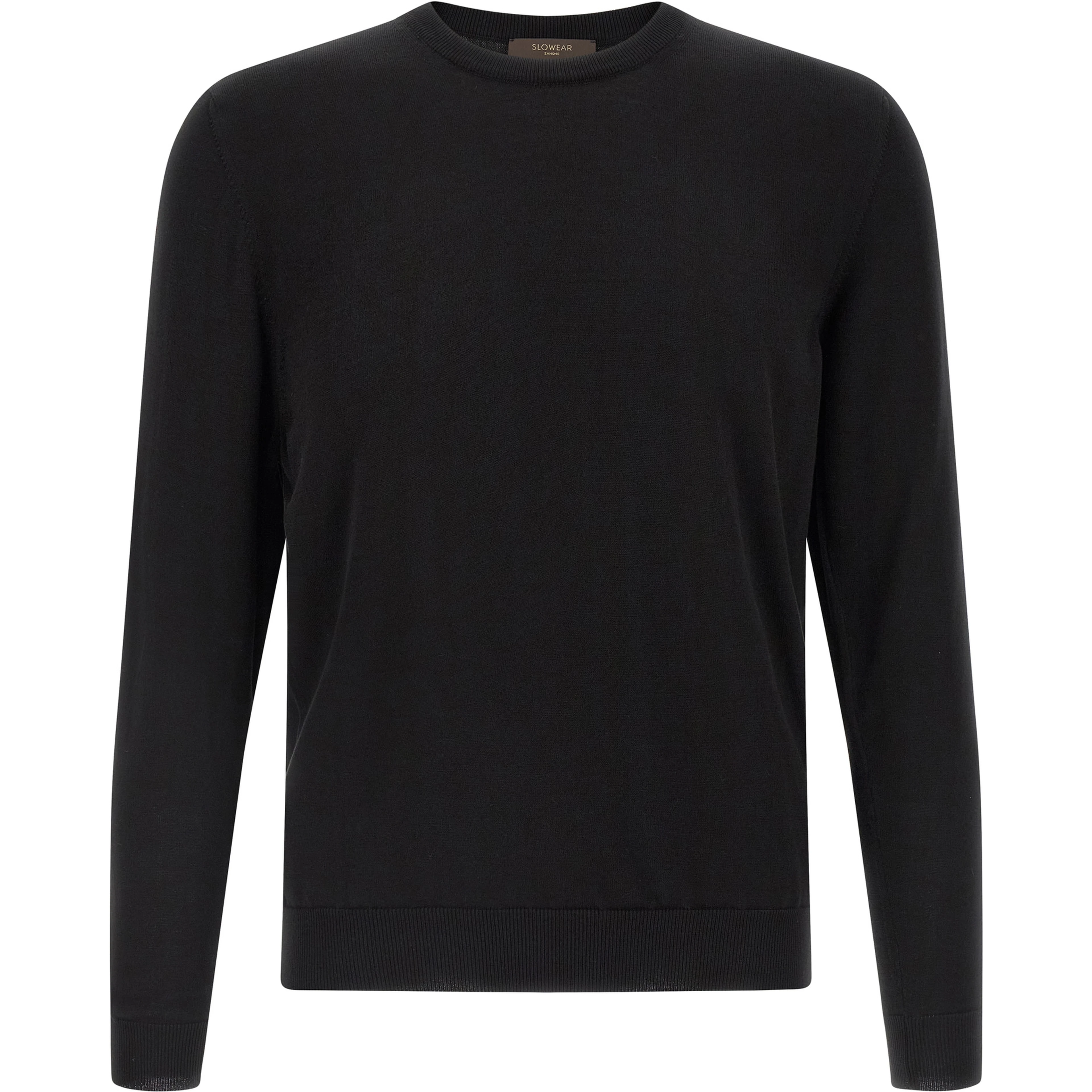 Black Cotton Cardigan
