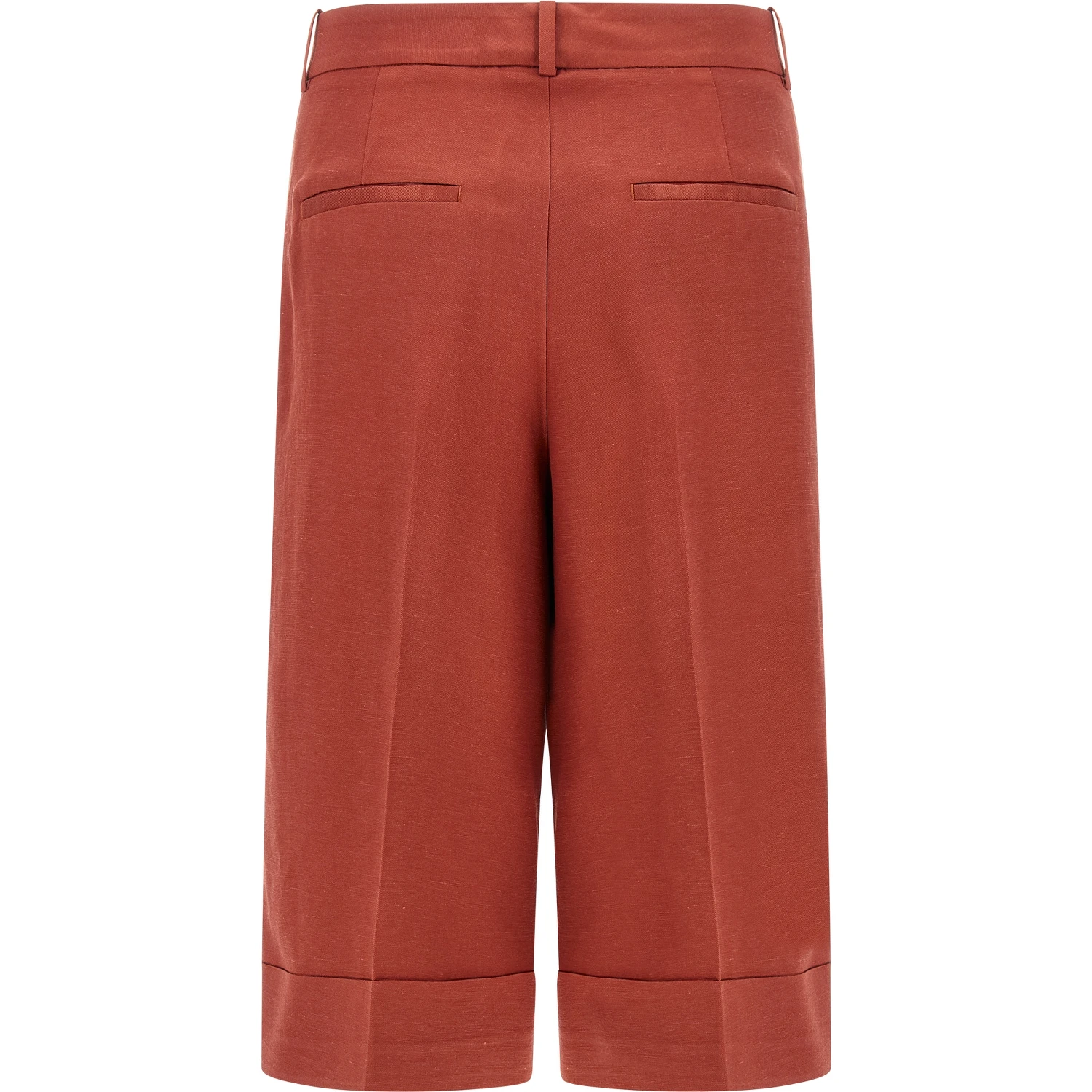 Multicolor Viscose Bermuda Shorts