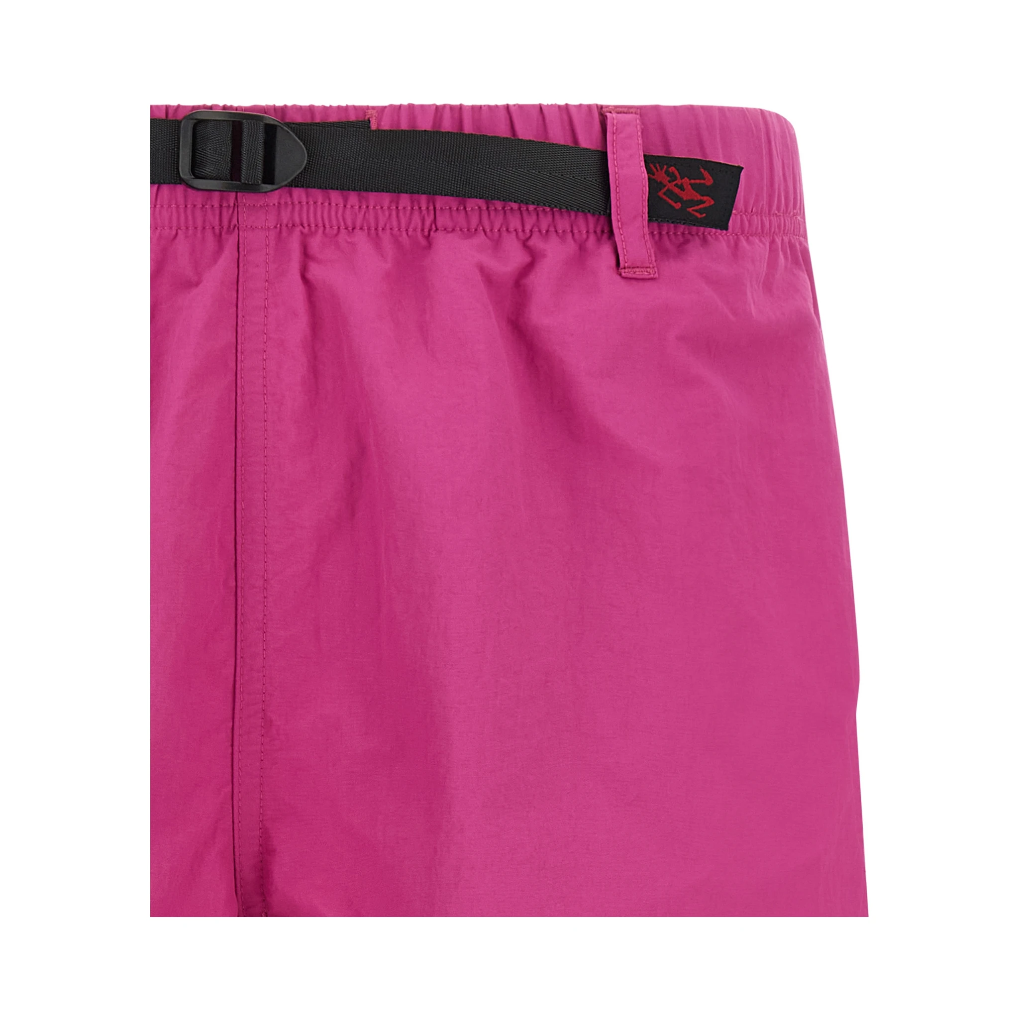 Fuchsia Nylon Bermuda Shorts