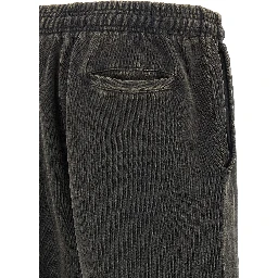 Gray Cotton Bermuda Shorts