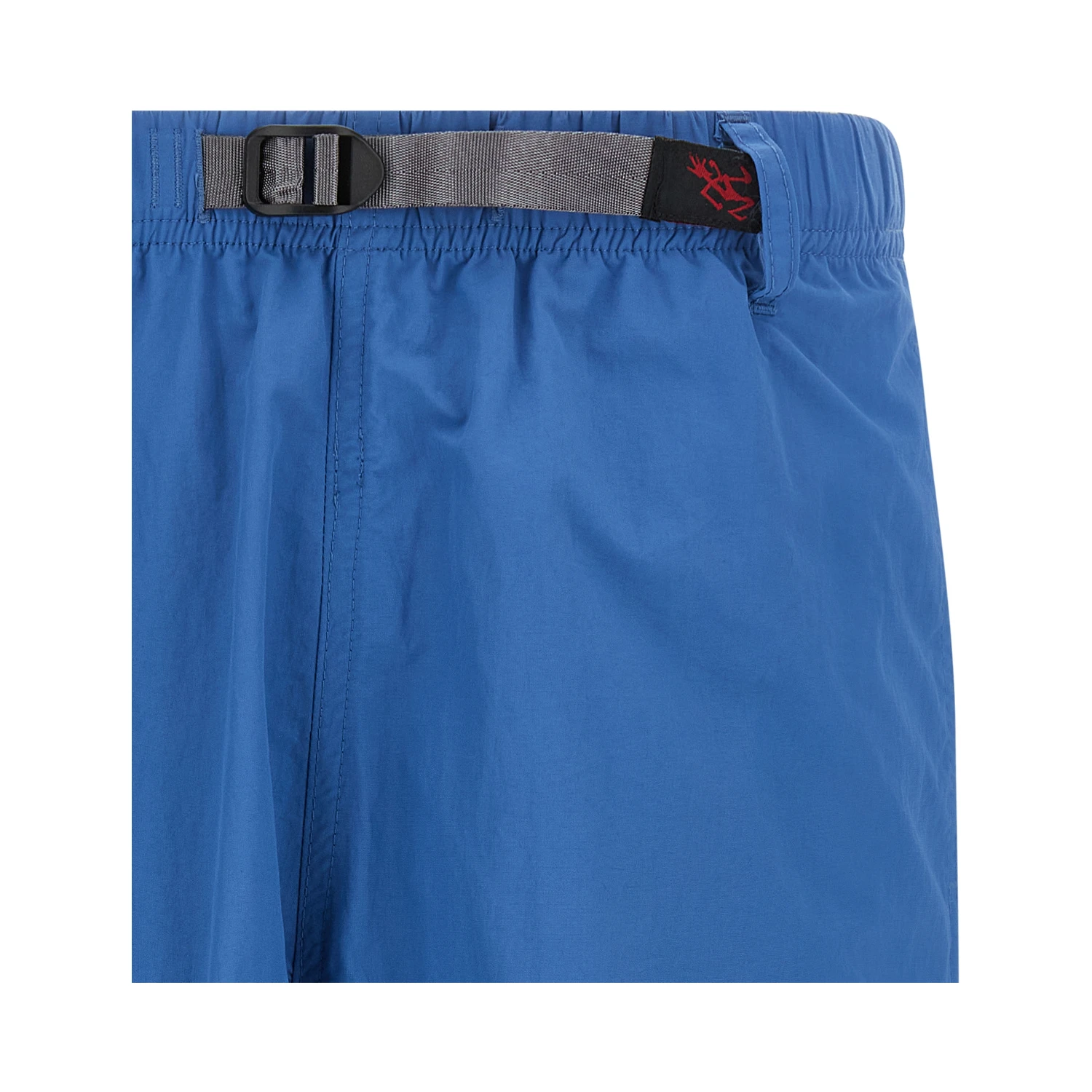 Blue Nylon Bermuda Shorts