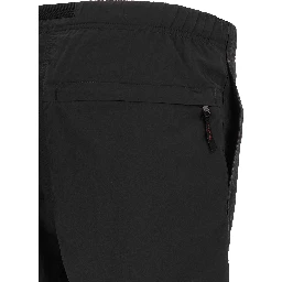 Black Nylon Bermuda Shorts