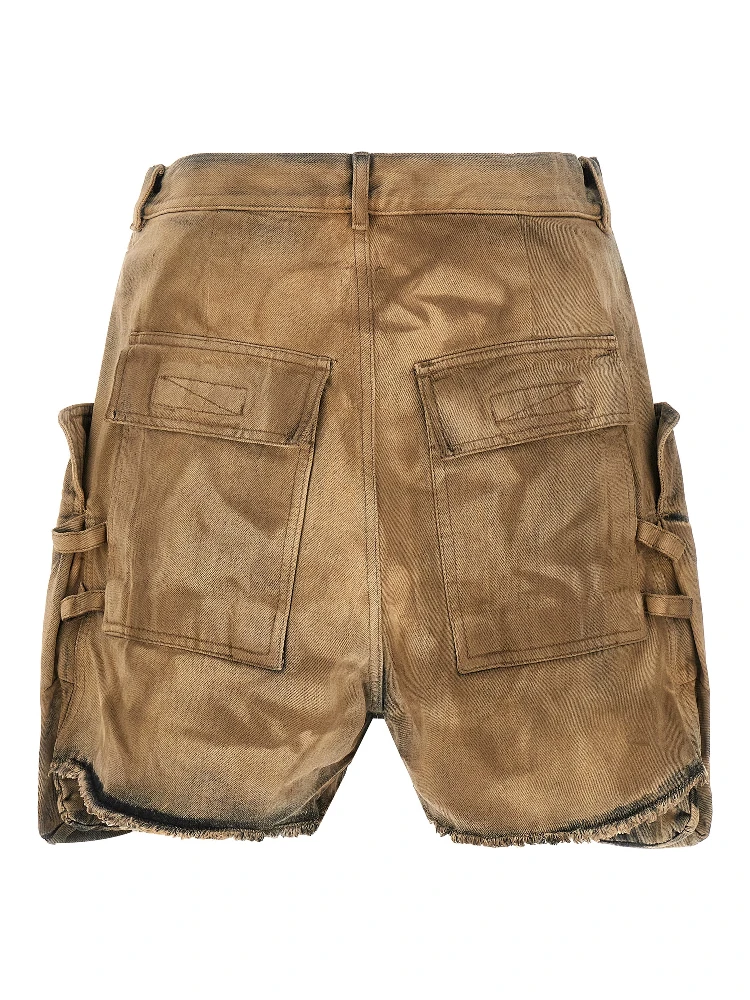 Beige Cotton Bermuda Shorts alternative
