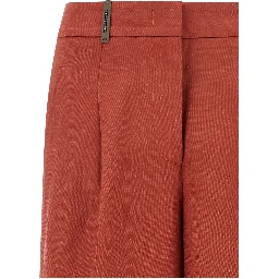 Multicolor Viscose Bermuda Shorts