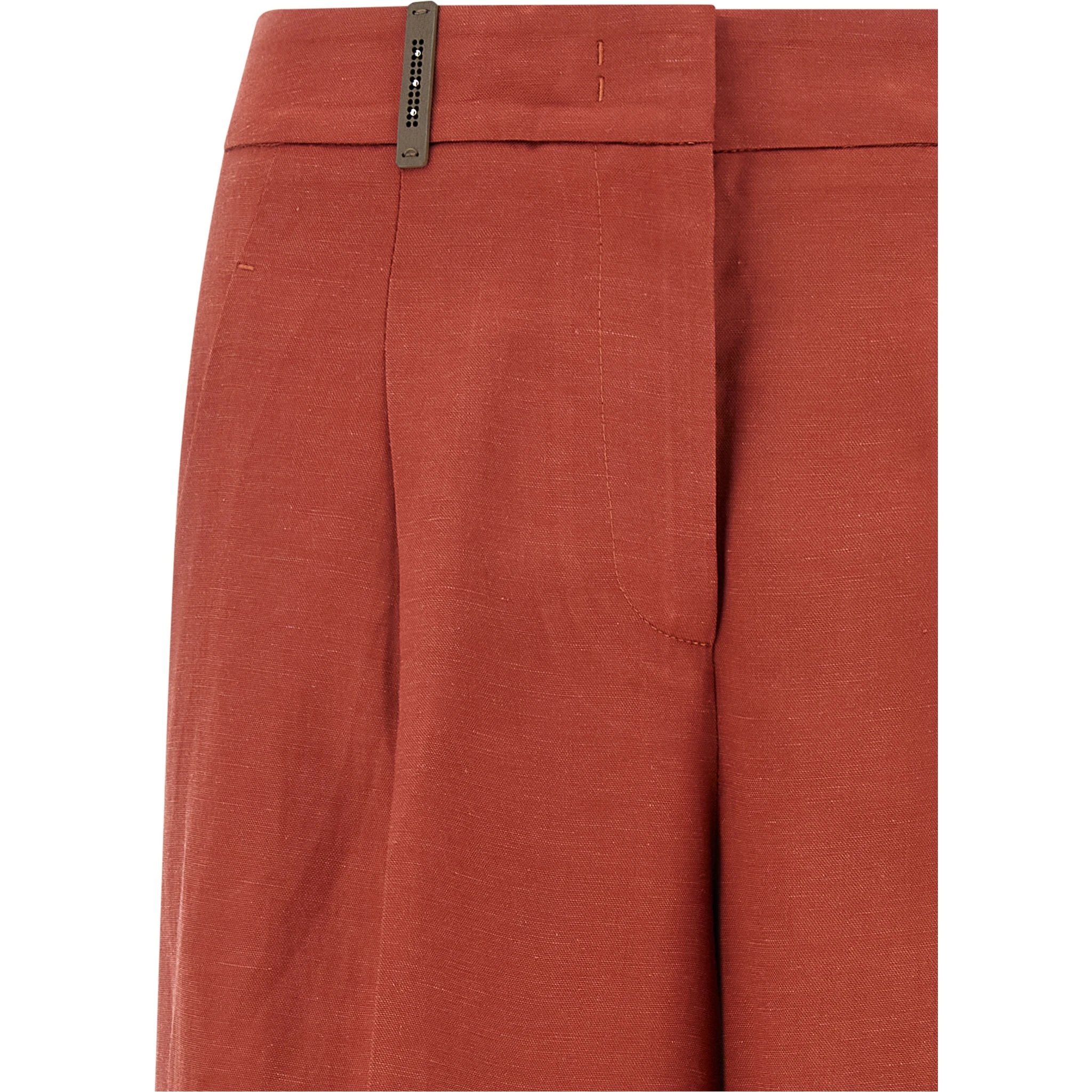 Multicolor Viscose Bermuda Shorts