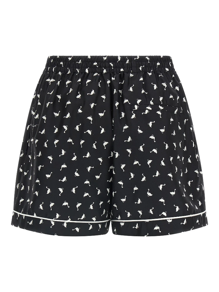 Bicolor Silk Bermuda Shorts alternative