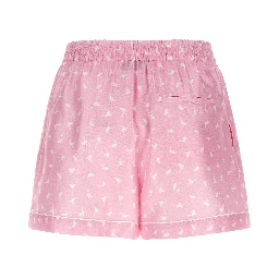 Multicolor Silk Bermuda Shorts