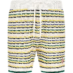 Multicolor Cotton Bermuda Shorts
