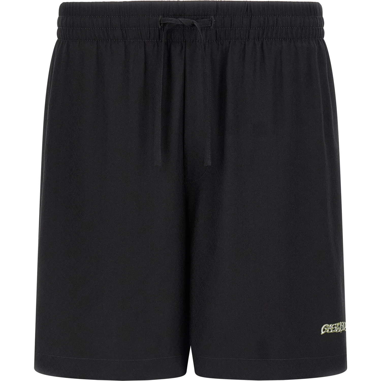 Black Silk Bermuda Shorts
