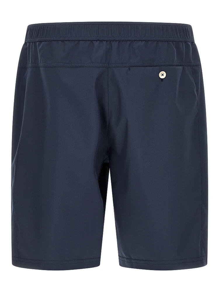 Blue Polyester Bermuda Shorts alternative