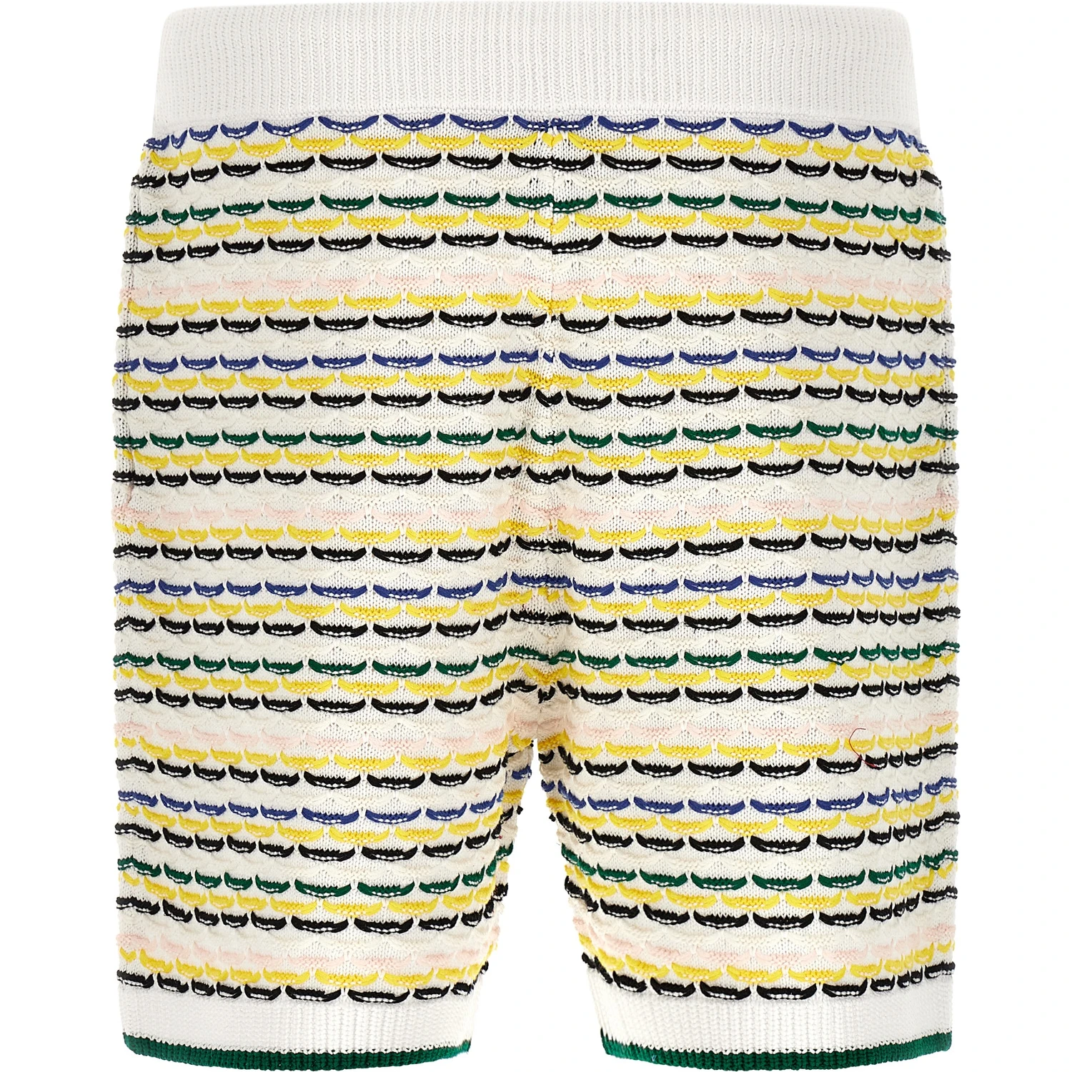 Multicolor Cotton Bermuda Shorts