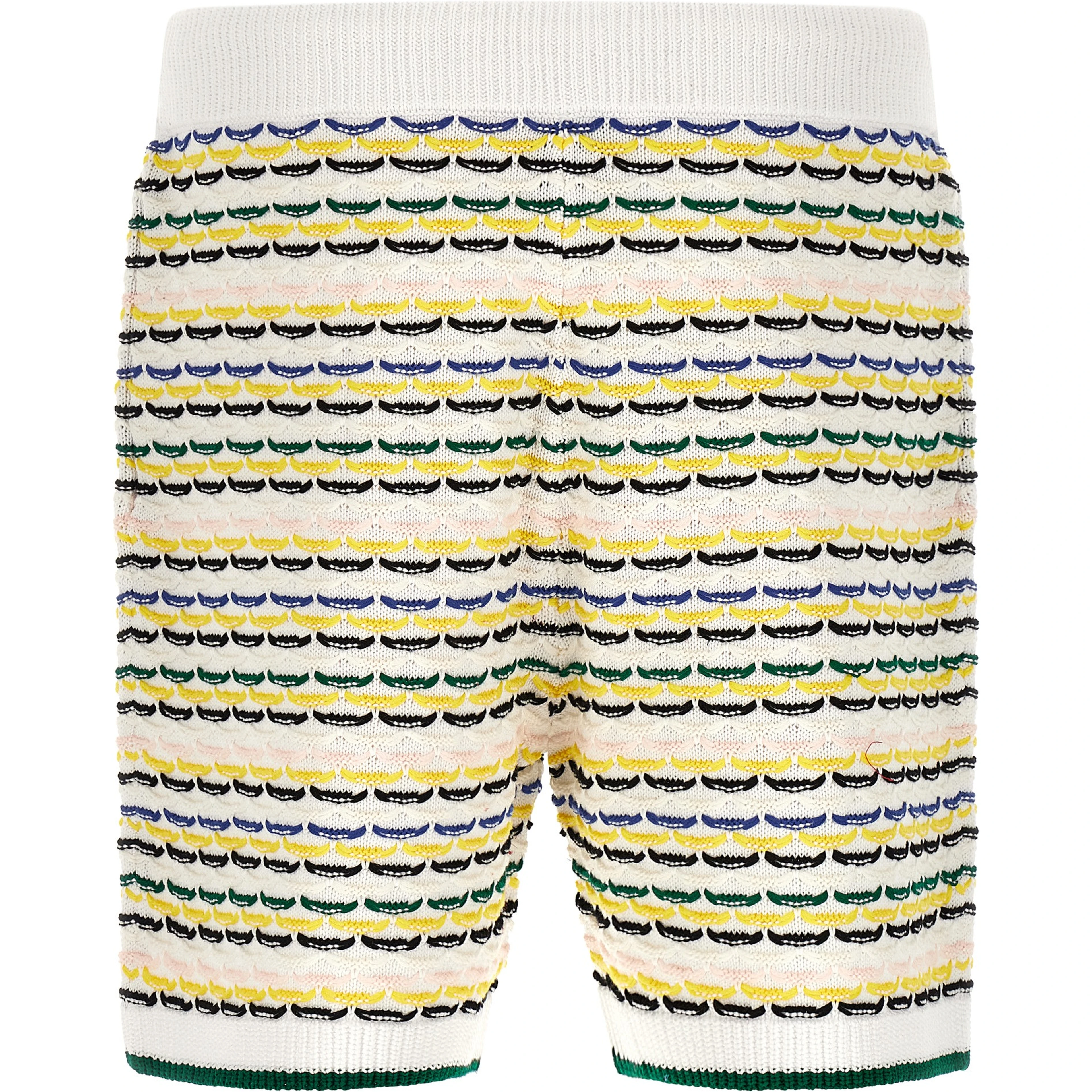 Multicolor Cotton Bermuda Shorts