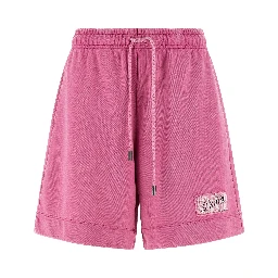 Multicolor Cotton Bermuda Shorts