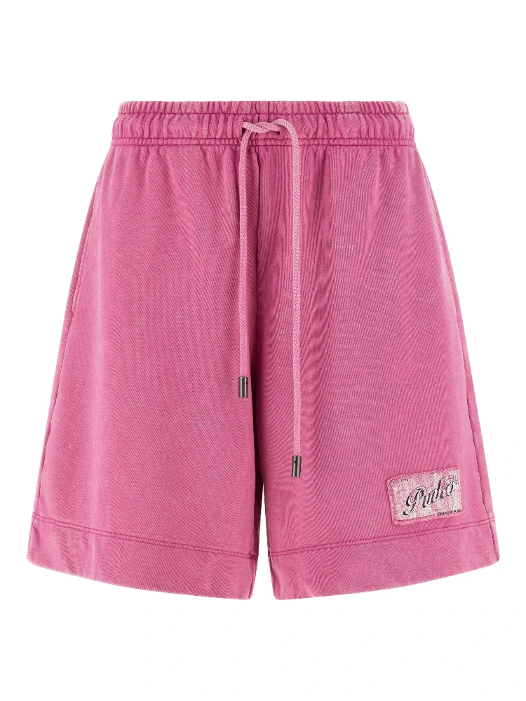 Multicolor Cotton Bermuda Shorts