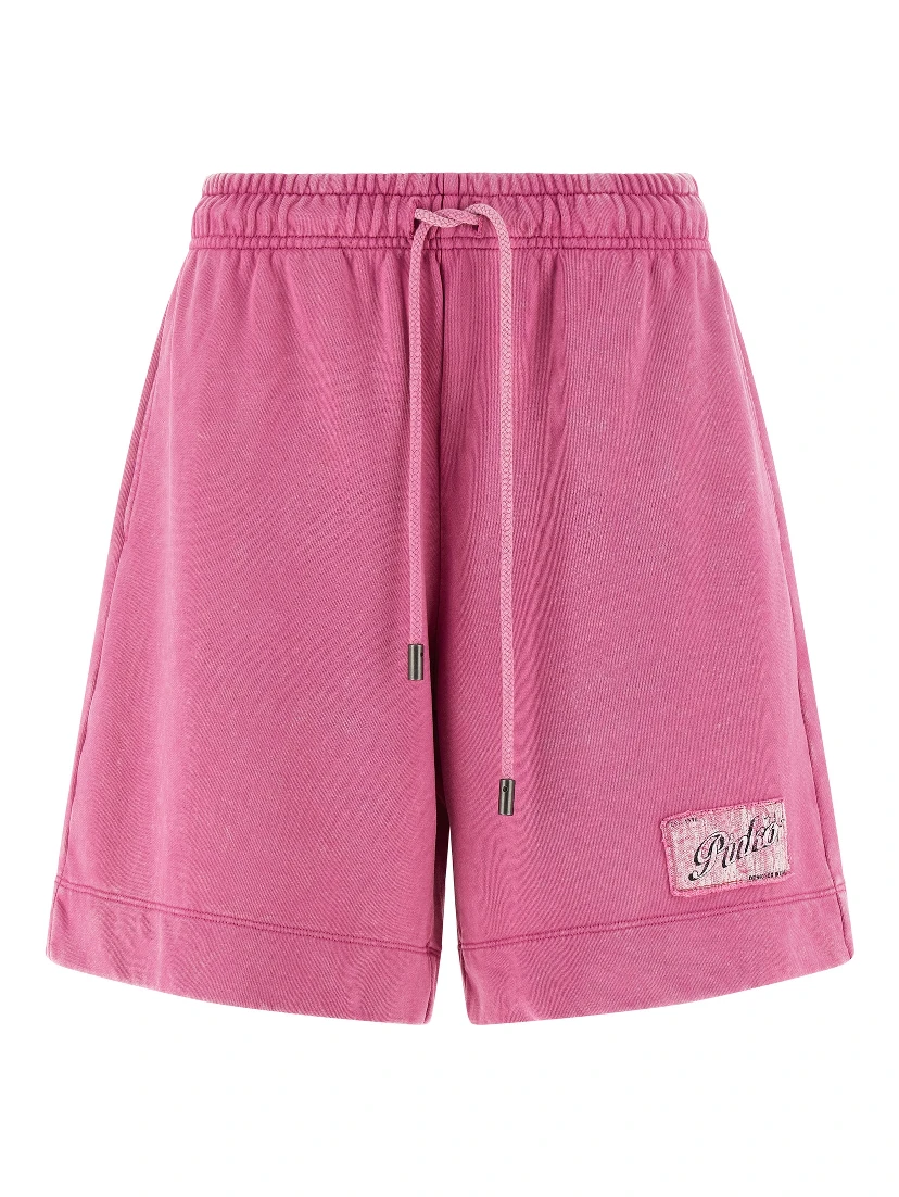 Multicolor Cotton Bermuda Shorts