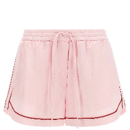 Multicolor Viscose Bermuda Shorts