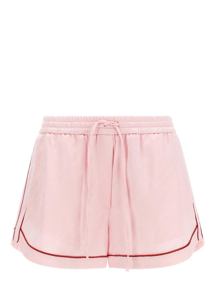 Multicolor Viscose Bermuda Shorts