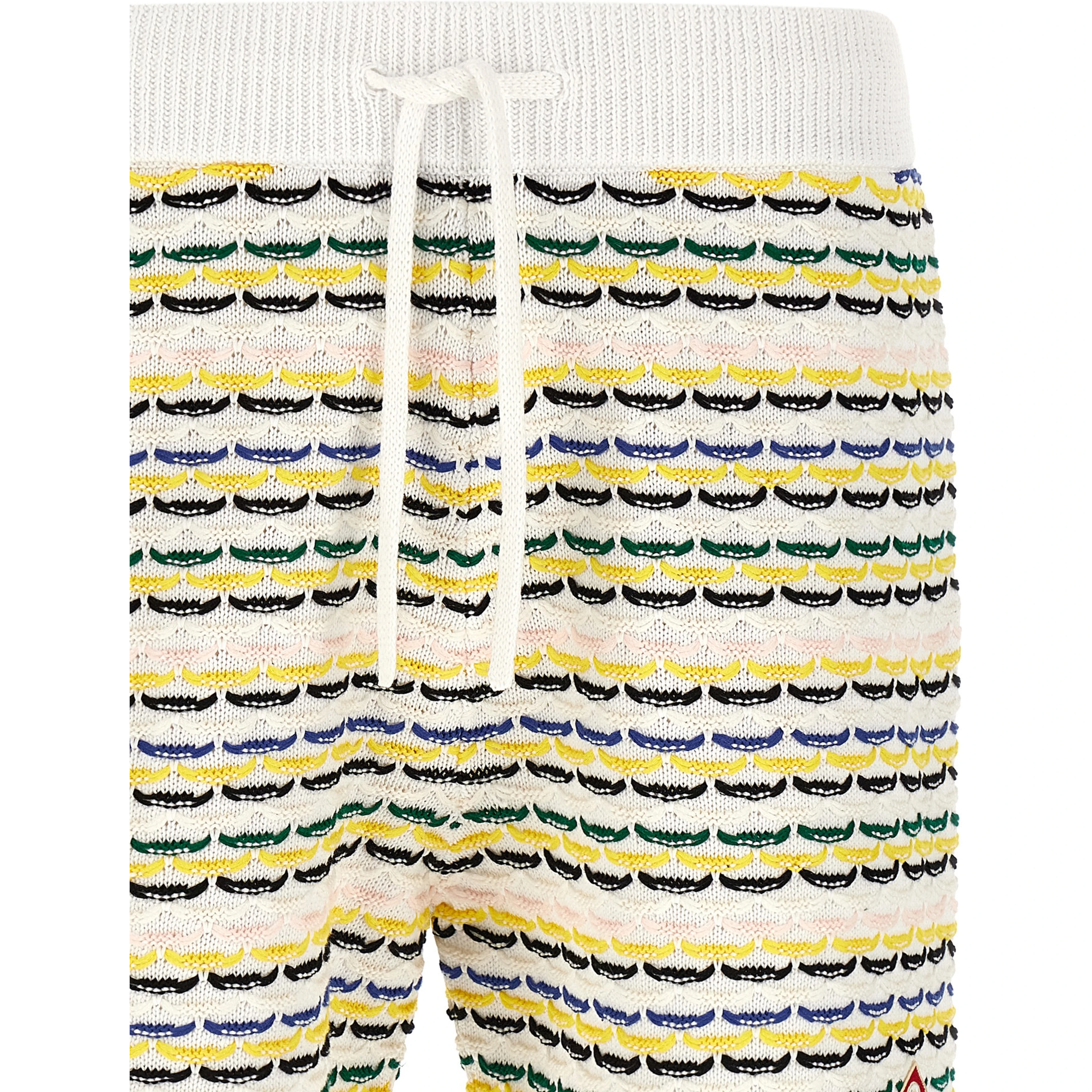 Multicolor Cotton Bermuda Shorts