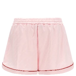 Multicolor Viscose Bermuda Shorts