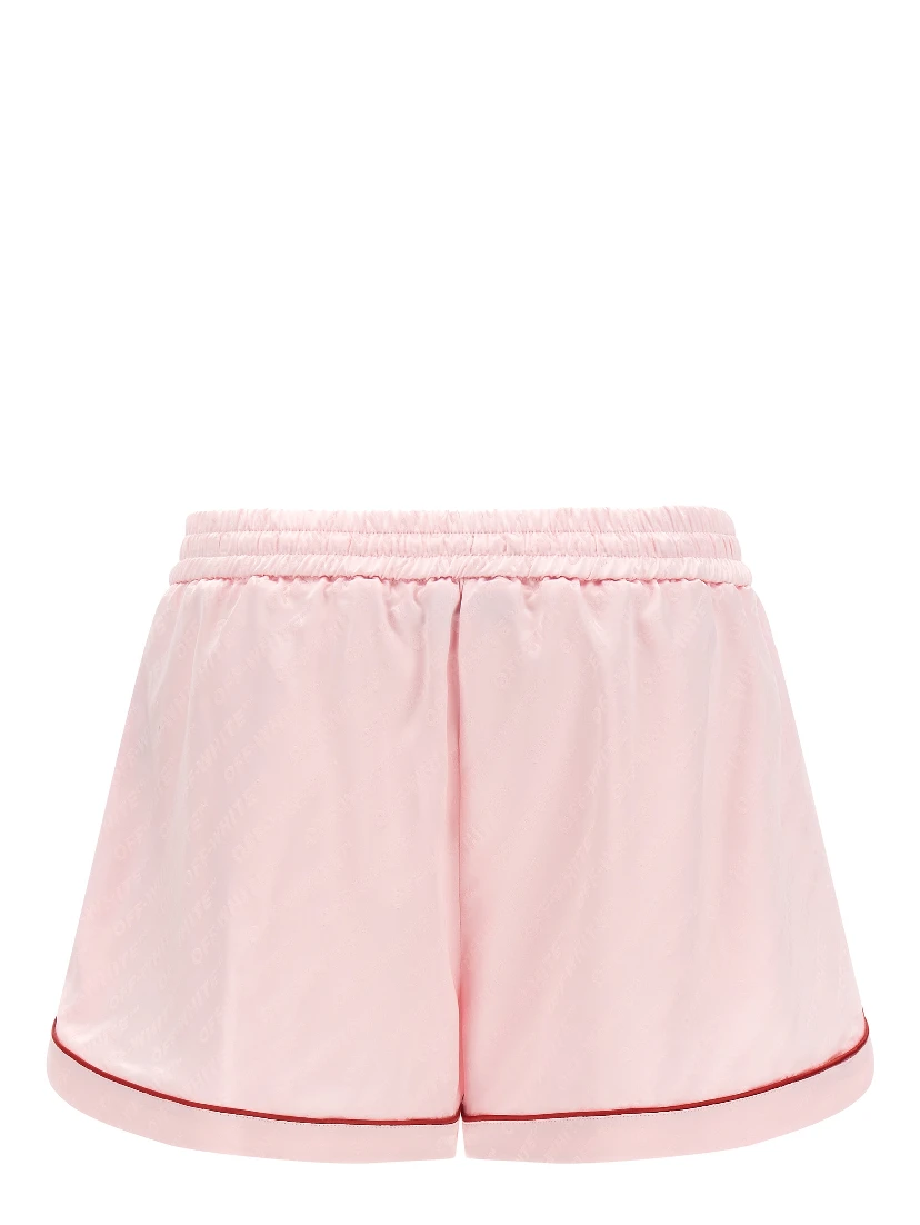 Multicolor Viscose Bermuda Shorts