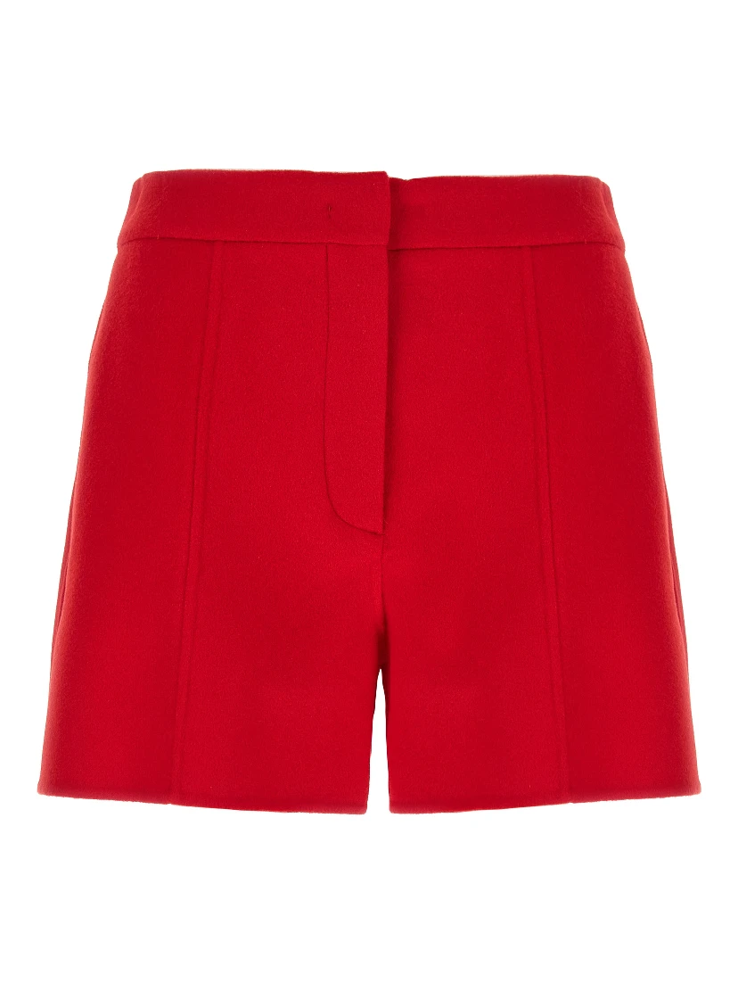 Multicolor Virgin Wool Bermuda Shorts