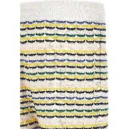 Multicolor Cotton Bermuda Shorts