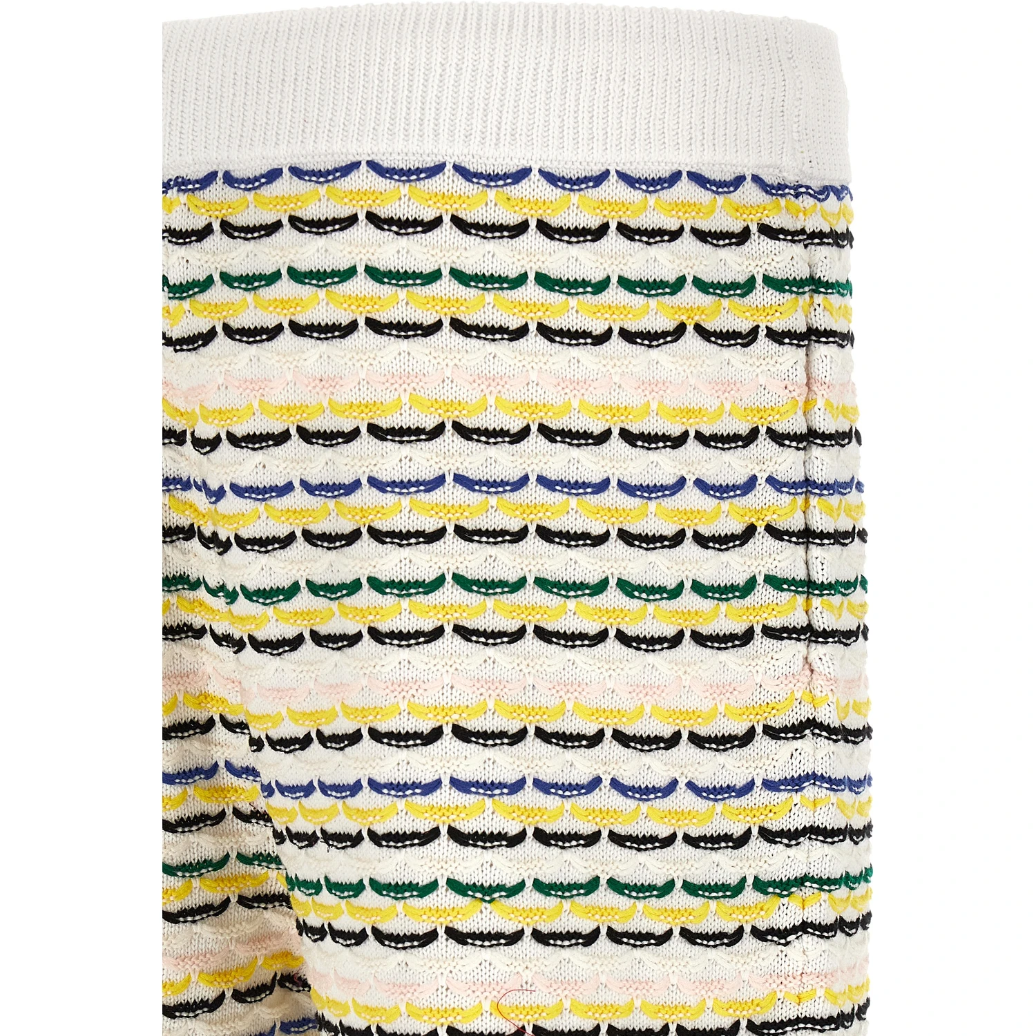 Multicolor Cotton Bermuda Shorts