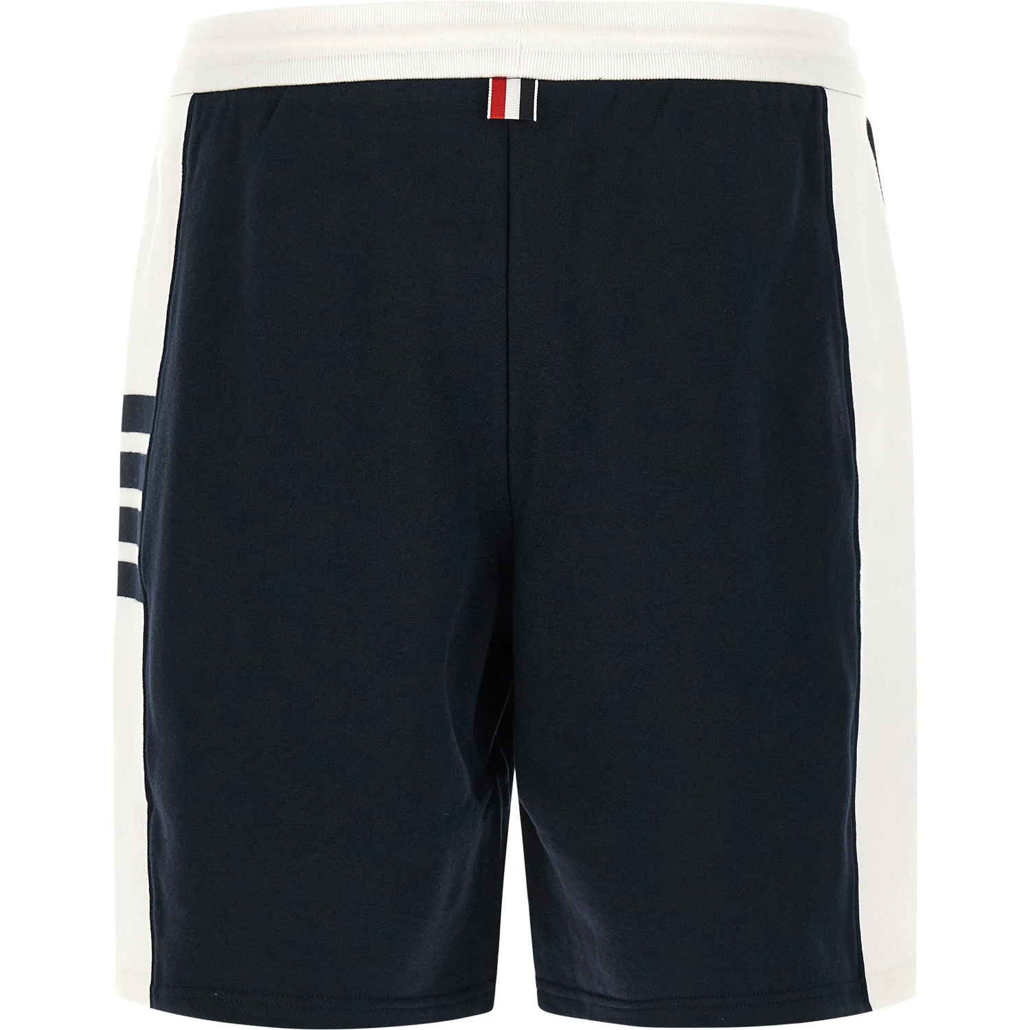 Blue Cotton Bermuda Shorts