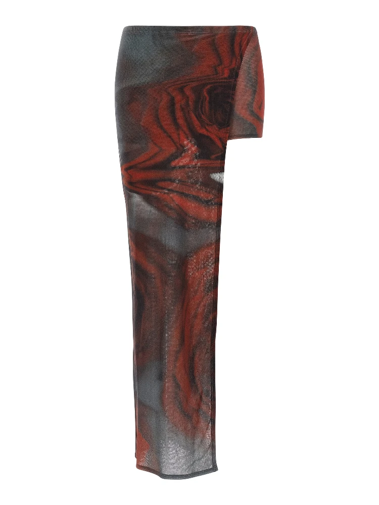 Multicolor Polyamide Bermuda Shorts