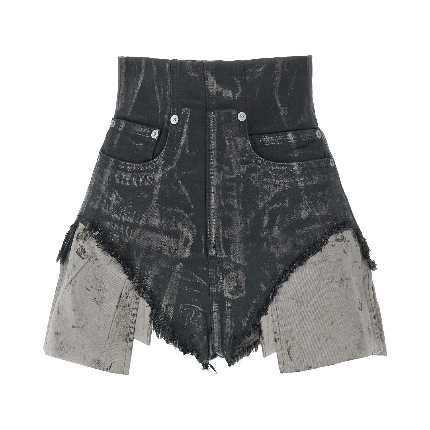 Brown Cotton Bermuda Shorts