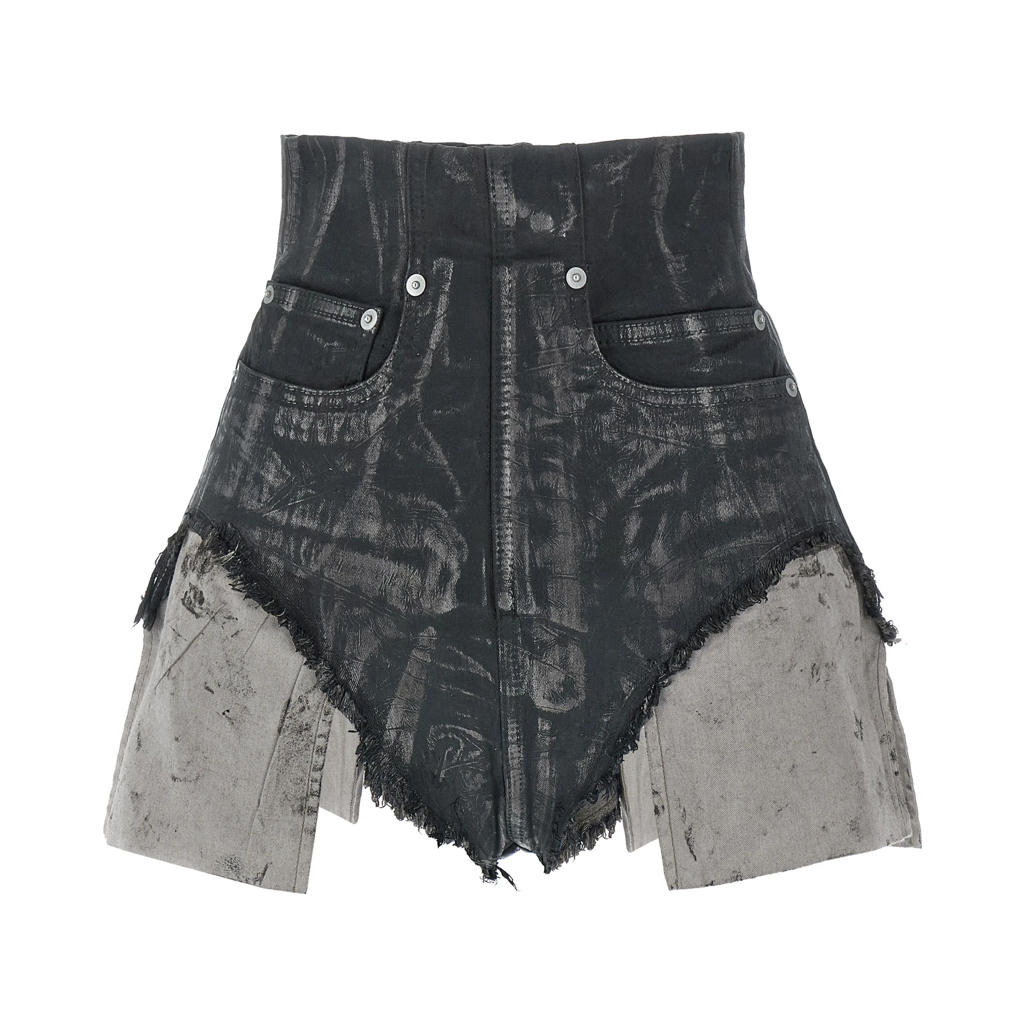 Brown Cotton Bermuda Shorts