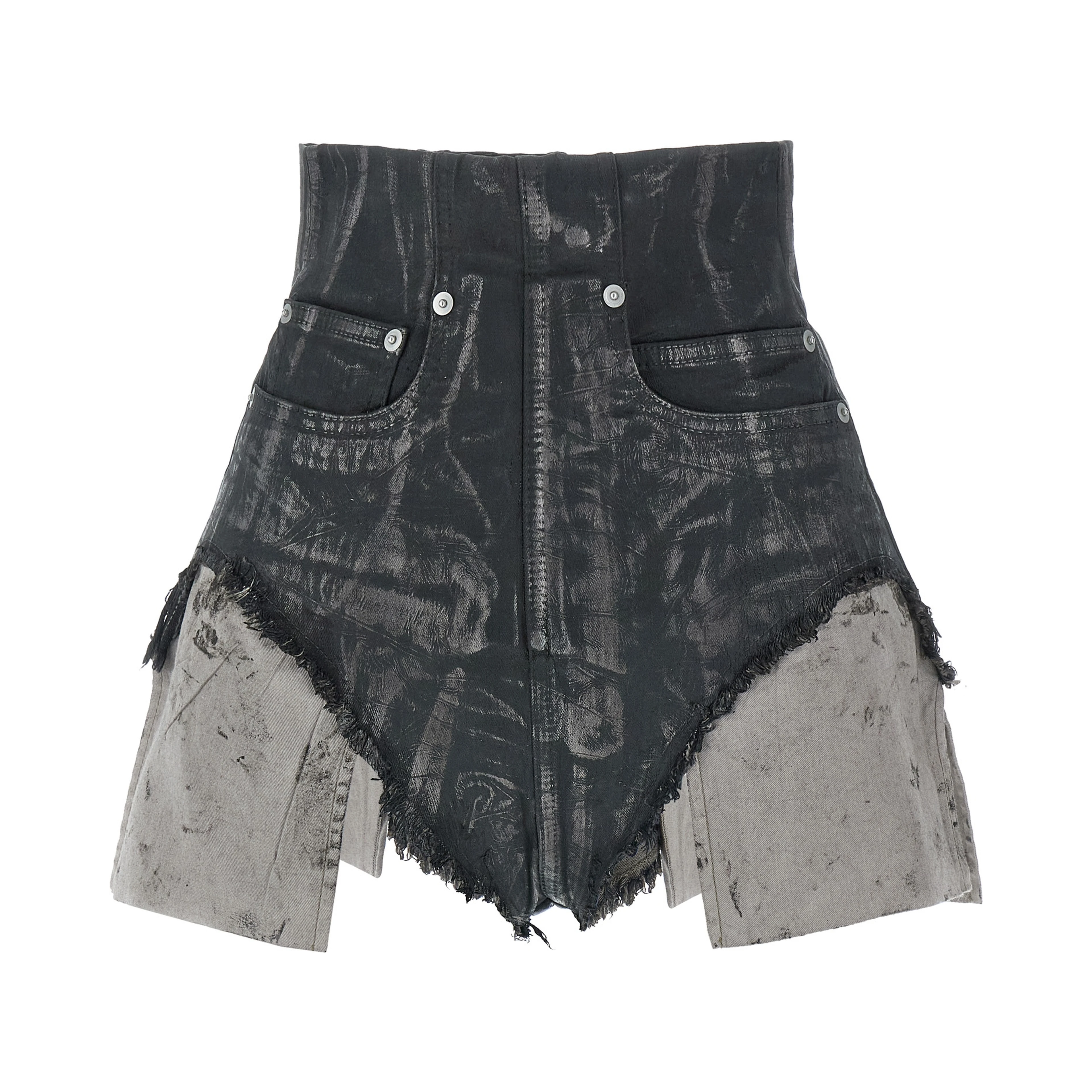 Brown Cotton Bermuda Shorts