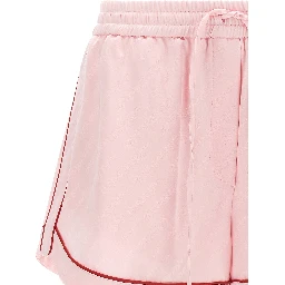 Multicolor Viscose Bermuda Shorts