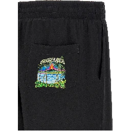 Black Silk Bermuda Shorts