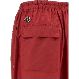 Multicolor Polyester Bermuda Shorts