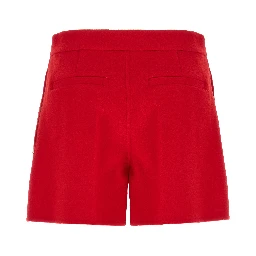 Multicolor Virgin Wool Bermuda Shorts