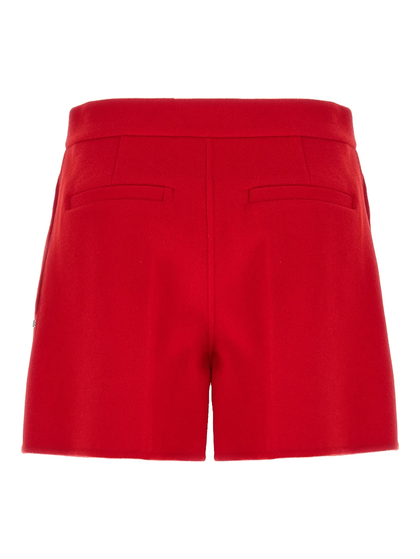 Multicolor Virgin Wool Bermuda Shorts