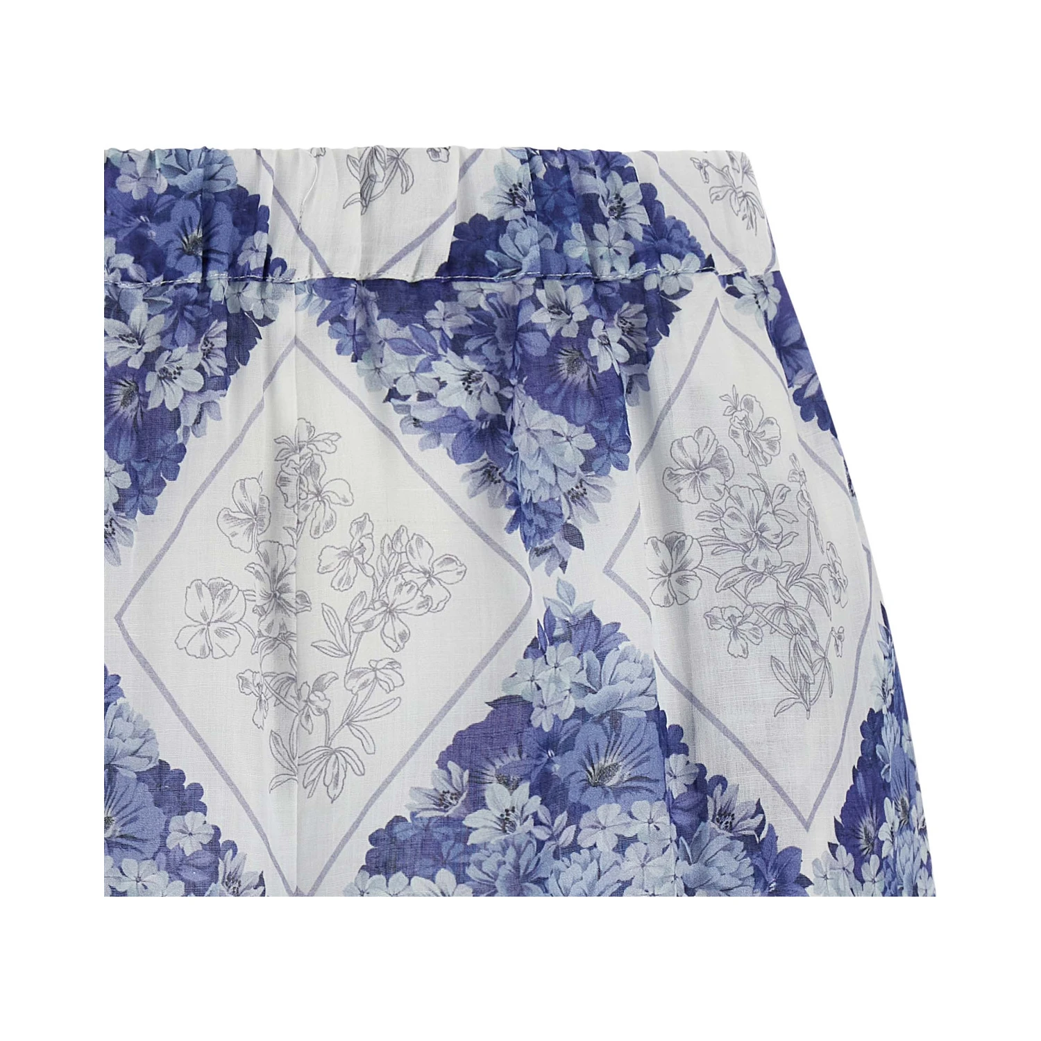 Blue Stingray Leather / Ray Skin Bermuda Shorts