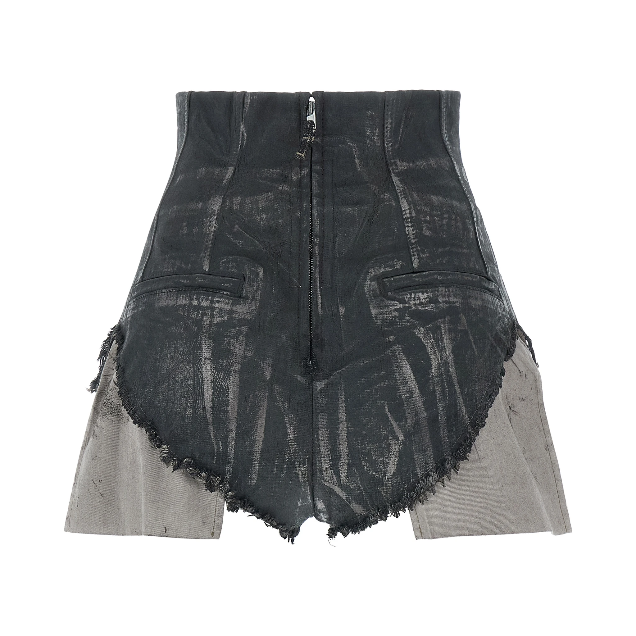 Brown Cotton Bermuda Shorts