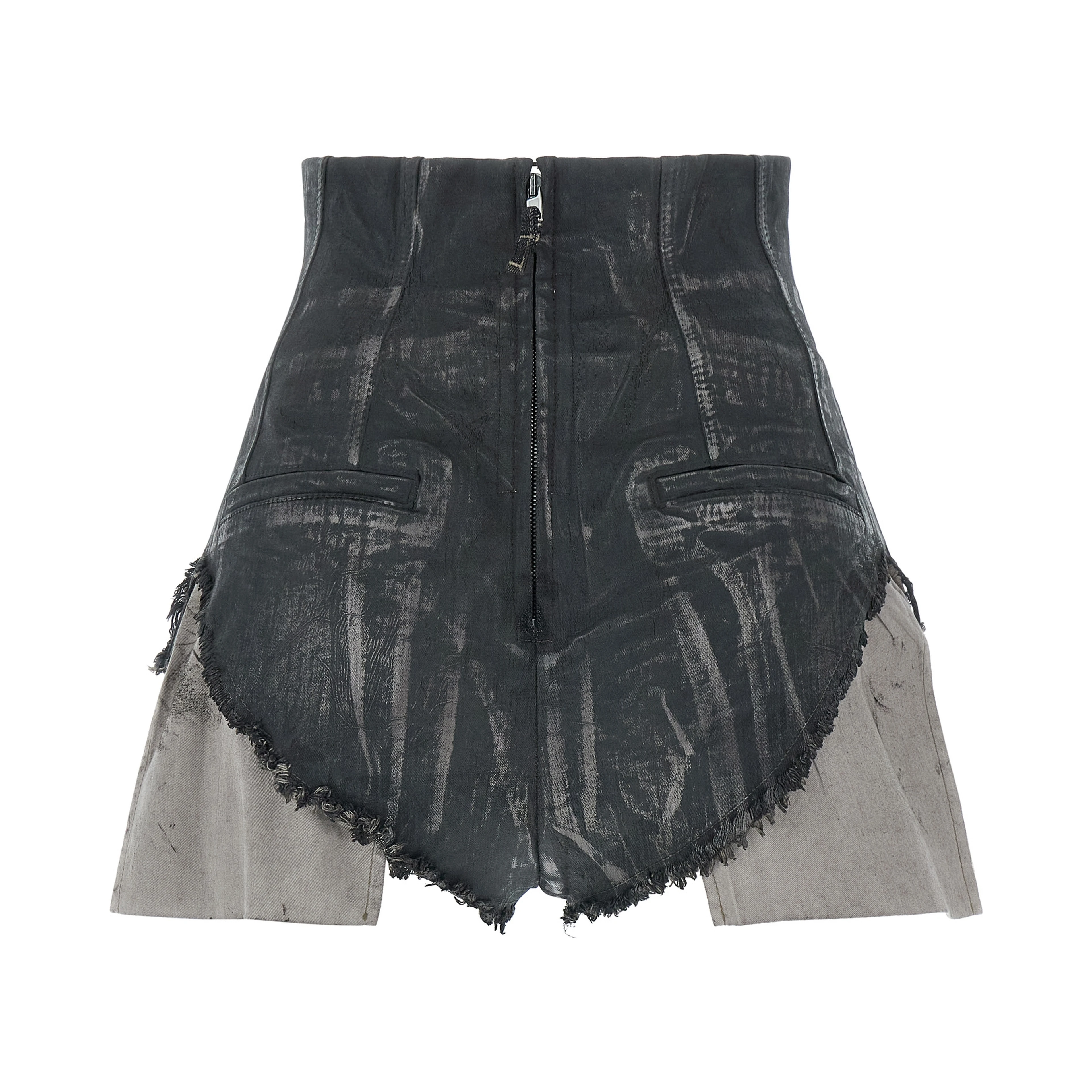 Brown Cotton Bermuda Shorts