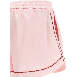 Multicolor Viscose Bermuda Shorts