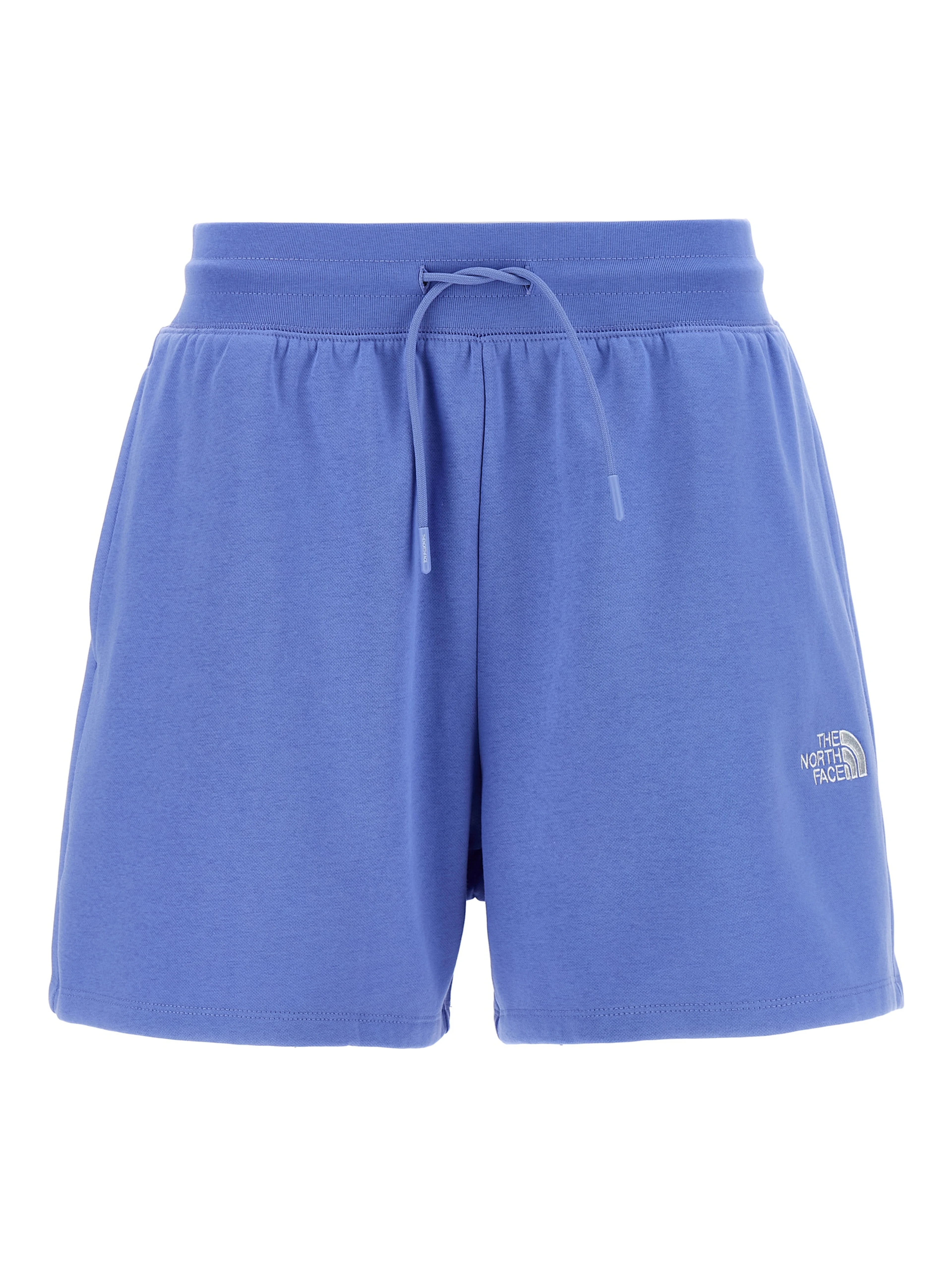 Blue Cotton Bermuda Shorts