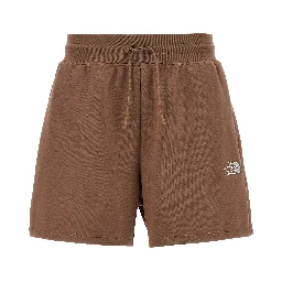 Brown Cotton Bermuda Shorts