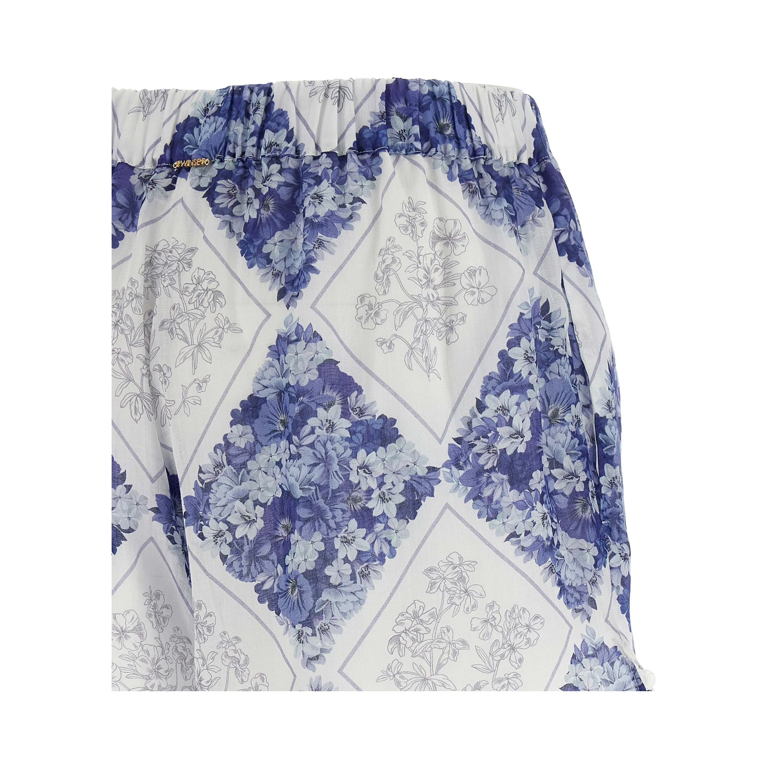 Blue Stingray Leather / Ray Skin Bermuda Shorts