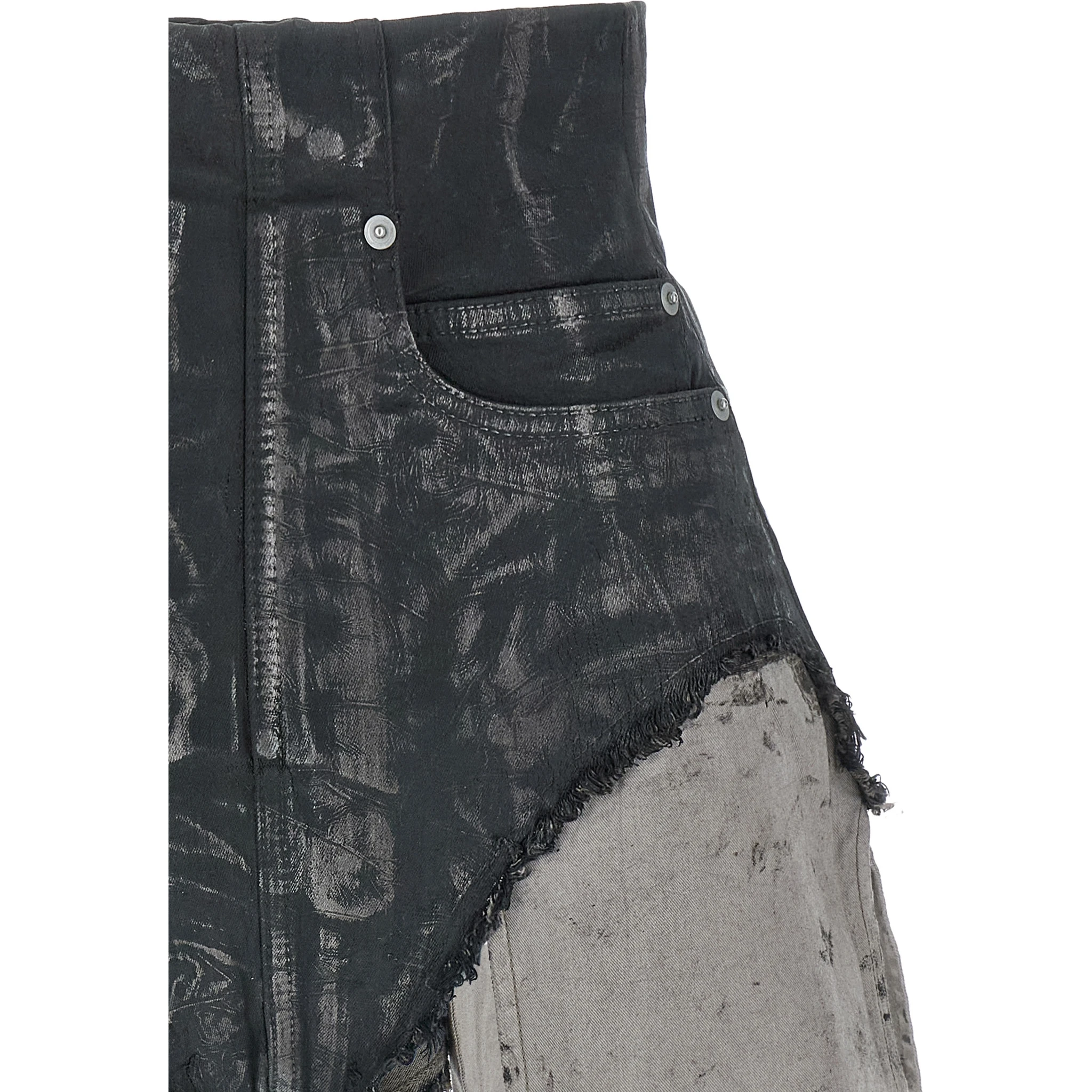Brown Cotton Bermuda Shorts