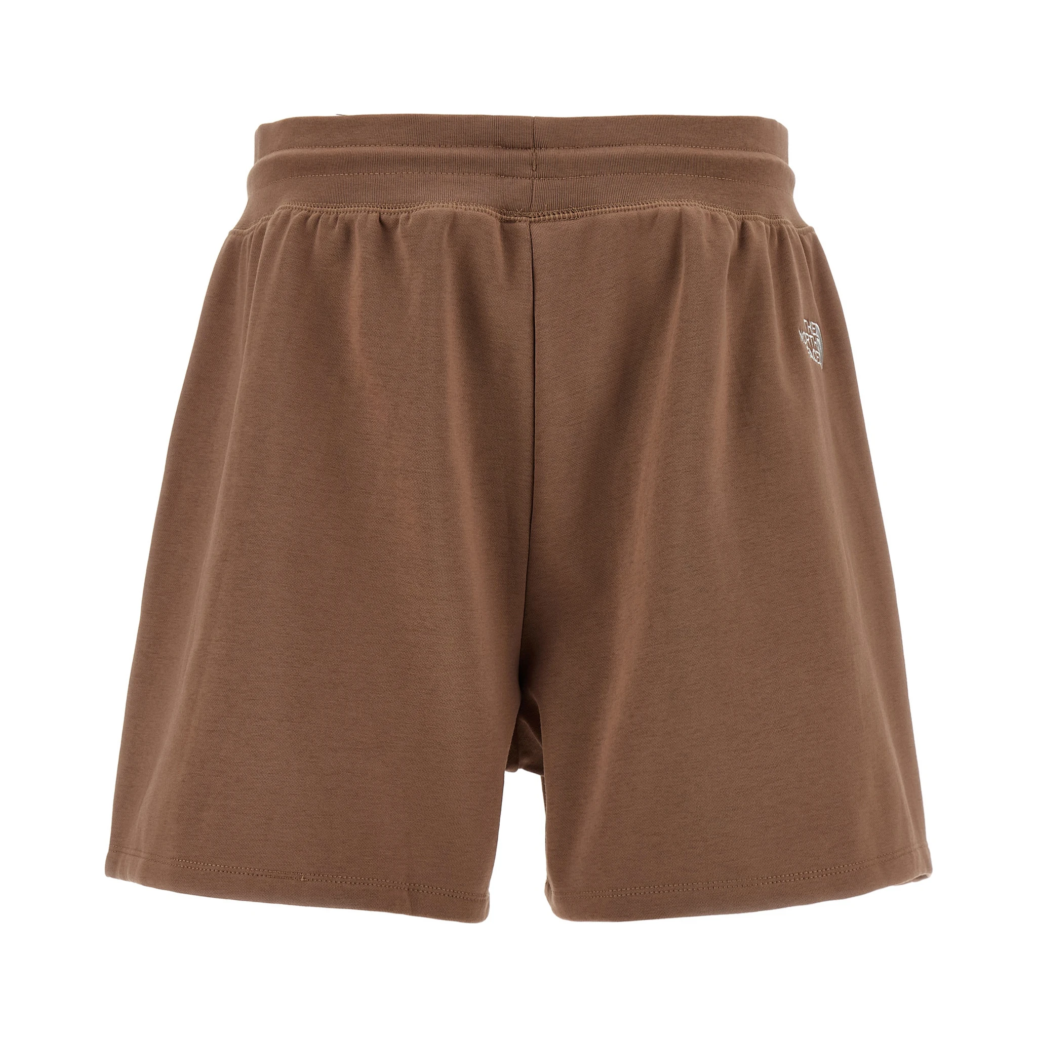 Brown Cotton Bermuda Shorts