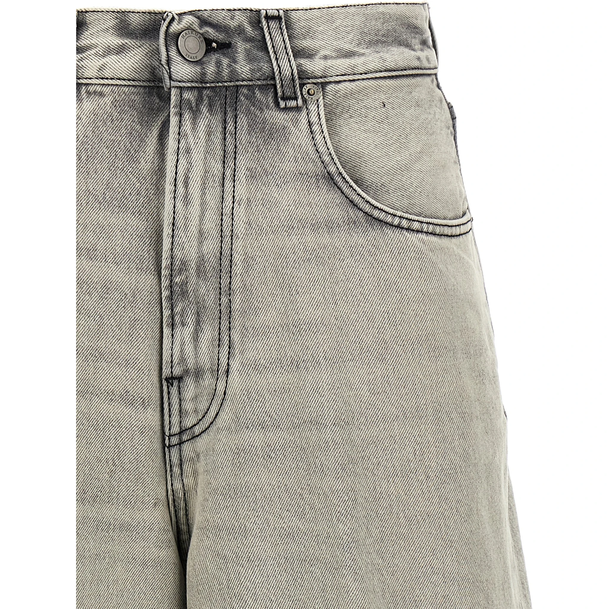 White Cotton Bermuda Shorts