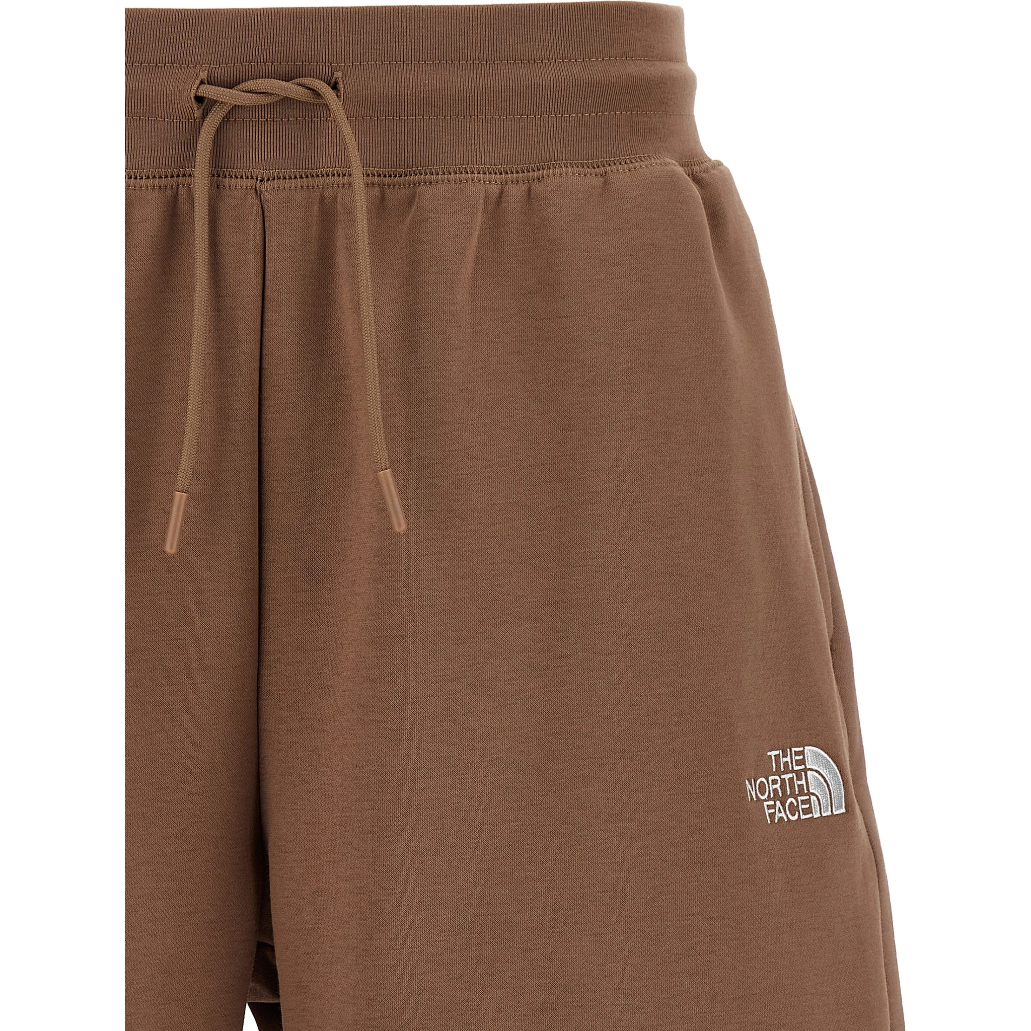 Brown Cotton Bermuda Shorts